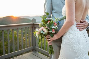 Laurel and Joel’s Sunset Mountain Top Wedding at Hawkesdene
