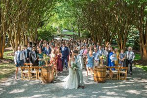 Laurel and Joel’s Sunset Mountain Top Wedding at Hawkesdene