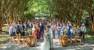 Laurel and Joel’s Sunset Mountain Top Wedding at Hawkesdene