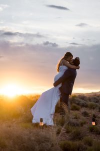 Stunning Styled Shoot Elopement at Sand Hollow State Park Cliffside