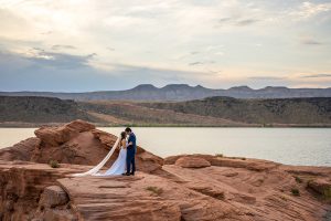 Stunning Styled Shoot Elopement at Sand Hollow State Park Cliffside