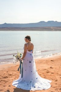 Stunning Styled Shoot Elopement at Sand Hollow State Park Cliffside