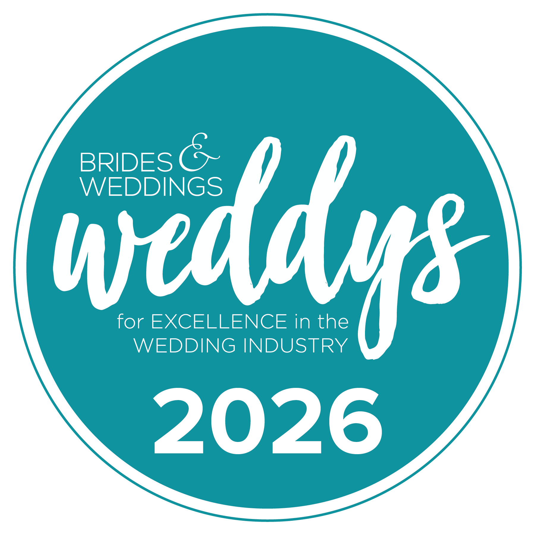 2026 Brides and Weddings Weddy Awards
