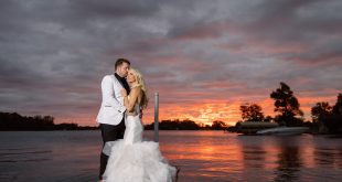 Katie and Kyle’s Luxurious Lakeside Wedding