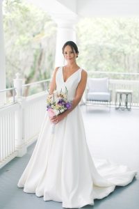 Elletson_Elletson_Melissa Grissom_BRIDAL PORTRAITS-18_low Alyssa and Trey’s Romantic Wedding with Private Vows and Modern Spring Elegance