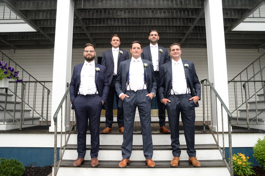 Ali and Adam's Eloquent Waterfront Wedding at Latitude 41 at Mystic ...