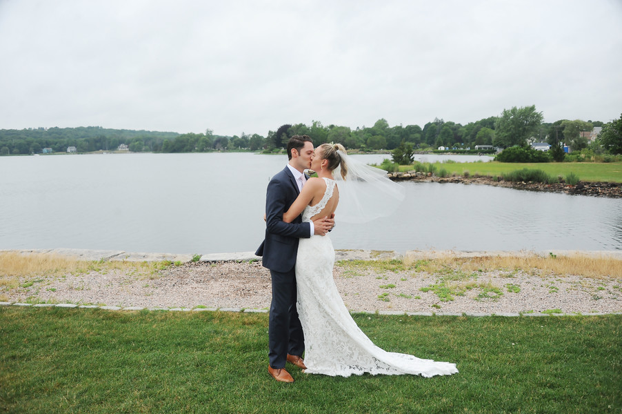 Ali and Adam's Eloquent Waterfront Wedding at Latitude 41 at Mystic ...