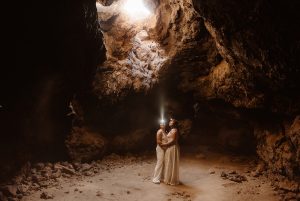 Sydney and Nicole's Overnight Camping Elopement Styled Shoot in the Mojave Desert