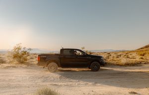 Sydney and Nicole's Overnight Camping Elopement Styled Shoot in the Mojave Desert