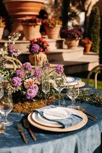 A Colorful and Romantic Courtyard Wedding_Cynthia Dalene Photo_Courtyard-31_low A Colorful and Romantic Courtyard Wedding Styled Shoot at Bella Collina