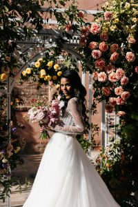 A Colorful and Romantic Courtyard Wedding_Cynthia Dalene Photo_Courtyard-52_low A Colorful and Romantic Courtyard Wedding Styled Shoot at Bella Collina