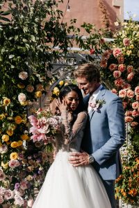 A Colorful and Romantic Courtyard Wedding_Cynthia Dalene Photo_Courtyard-60_low A Colorful and Romantic Courtyard Wedding Styled Shoot at Bella Collina