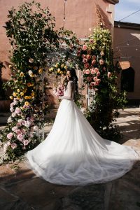 A Colorful and Romantic Courtyard Wedding_Cynthia Dalene Photo_Courtyard-94_low A Colorful and Romantic Courtyard Wedding Styled Shoot at Bella Collina