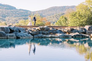 Macie and Stephen's Dream Wedding Walking on Water