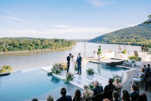Macie and Stephen's Dream Wedding Walking on Water