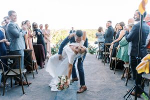 Macie and Stephen's Dream Wedding Walking on Water