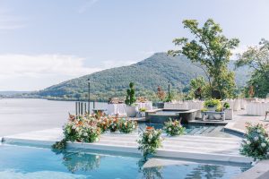 Macie and Stephen's Dream Wedding Walking on Water