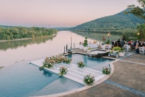 Macie and Stephen's Dream Wedding Walking on Water