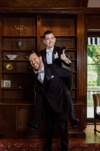 Maddie and Tyler’s Grand Maximalist Fairytale Wedding at Elkins Estate