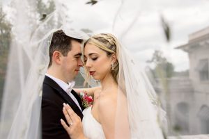 Maddie and Tyler’s Grand Maximalist Fairytale Wedding at Elkins Estate