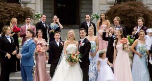 Maddie and Tyler’s Grand Maximalist Fairytale Wedding at Elkins Estate
