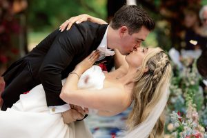 Maddie and Tyler’s Grand Maximalist Fairytale Wedding at Elkins Estate