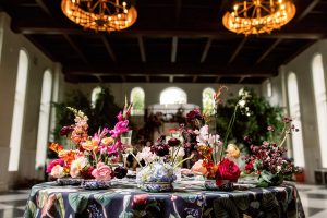 Maddie and Tyler’s Grand Maximalist Fairytale Wedding at Elkins Estate