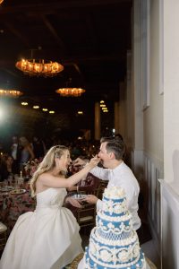 Maddie and Tyler’s Grand Maximalist Fairytale Wedding at Elkins Estate