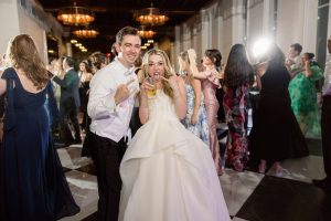 Maddie and Tyler’s Grand Maximalist Fairytale Wedding at Elkins Estate
