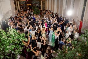 Maddie and Tyler’s Grand Maximalist Fairytale Wedding at Elkins Estate