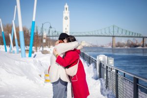 Cooper_Bizimungu_MelanieCPhoto_J&O-074_low Josee and Olivia's Romantic Surprise Engagement at the Old Port in Montreal
