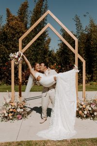 Michaela and Sam's Romantic Wedding at Brothers Ranch in Royal Oaks