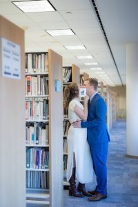 The Blanks 2024 Kiersten and Andrew's Poetic Elopement at the Birmingham Public Library