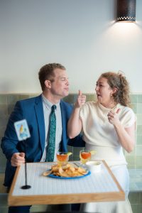 The Blanks 2024 Kiersten and Andrew's Poetic Elopement at the Birmingham Public Library