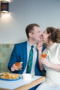 The Blanks 2024 Kiersten and Andrew's Poetic Elopement at the Birmingham Public Library