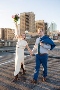 The Blanks 2024 Kiersten and Andrew's Poetic Elopement at the Birmingham Public Library