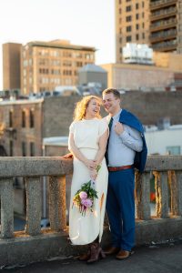 The Blanks 2024 Kiersten and Andrew's Poetic Elopement at the Birmingham Public Library