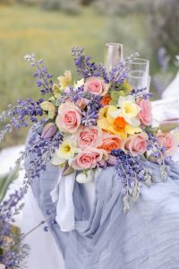 Hanna & Kenny- Range Of Light Whimsical and Carefree Spring Wedding Styled Shoot