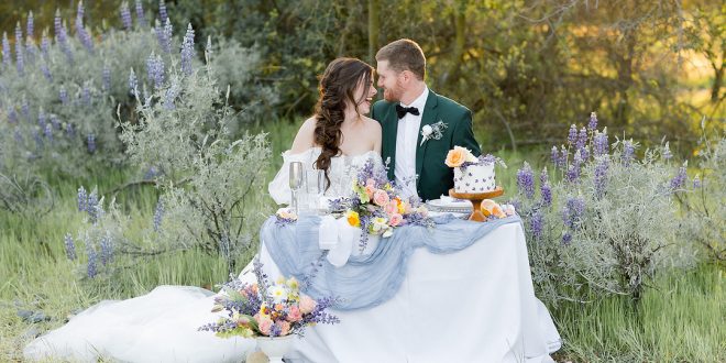 Whimsical and Carefree Spring Wedding Styled Shoot