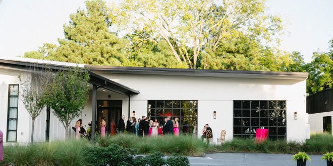 Olivia and Devin's Colorful Modern Wedding at The Distillery NC