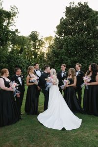 Olivia and Devin's Colorful Modern Wedding at The Distillery NC