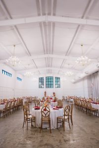 Olivia and Devin's Colorful Modern Wedding at The Distillery NC