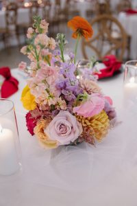 Olivia and Devin's Colorful Modern Wedding at The Distillery NC