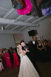 Olivia and Devin's Colorful Modern Wedding at The Distillery NC