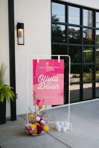 Olivia and Devin's Colorful Modern Wedding at The Distillery NC