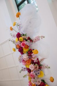 Olivia and Devin's Colorful Modern Wedding at The Distillery NC
