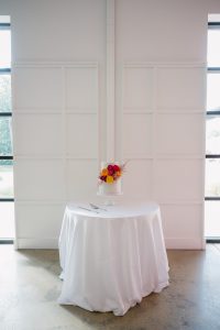 Olivia and Devin's Colorful Modern Wedding at The Distillery NC