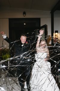 Olivia and Devin's Colorful Modern Wedding at The Distillery NC