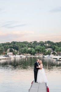 Lauren and Brian's Summer Wedding on the shores of Lake Geneva
