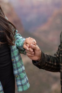 Kaytee and Spencer's Surprise Proposal at Zion National Park